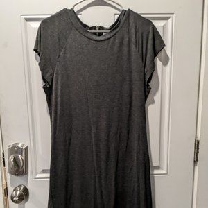 Soft & Chic Grey T-shirt Dress